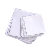 The Paper Bag Company 100 Sulphite White Paper Bags 10" x 10" - Strung, Pack of 100