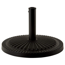 Kingfisher PBASE4 15Kg Round Patterned Parasol Base to fit 30/35/38mm Poles