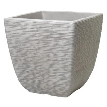 Stewart Cotswold Planter 38cm Square Limestone Grey