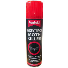 4x Rentokil PS127 Insectrol Moth Killer 250ml