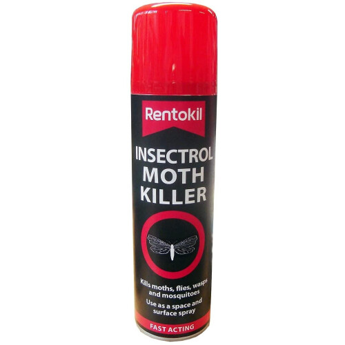 4x Rentokil PS127 Insectrol Moth Killer 250ml