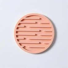 20PCS 10cm Silicone Coasters Round Heat Resistant Rubber Tea Cup Mat Drink Coffee Mug Beverage Holder Pad Decor Mat