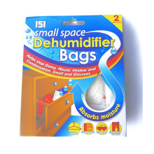 151 Household 3 x 2pk Small Space Dehumidifier Bags - 6 Bags, Multi, Portable, Intermittent Operation