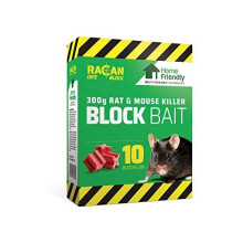 Racan rat & Mouse poiosn bait blocks - Full legal strength whooping 30g blocks (300g refill box)