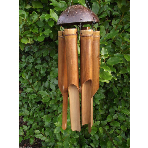 MEDIUM BAMBOO WINDCHIME/wind chime - Handmade in Bali - 45cm long - Fairtrade!!