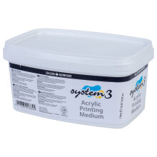 Daler-Rowney System3 1L Screen Printing Acrylic Paint Medium, For Professional Artists & Students