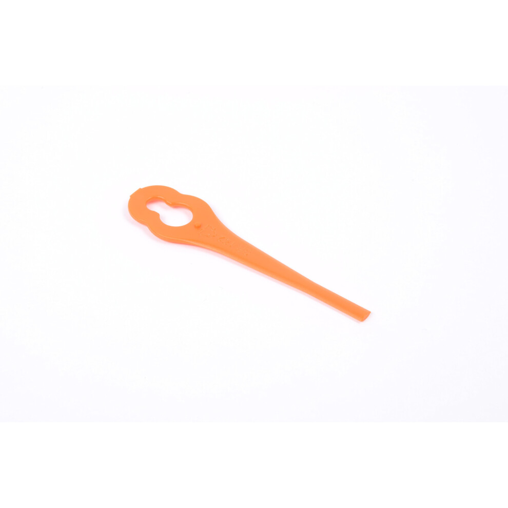 100 X Alm Gr182 Plastic Trimmer Blades For Lidl Florabest And Grizzly Grass Trimmer See Description For Specific Models 58582985