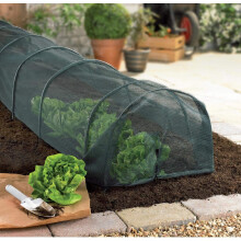Best Price Square Grow Tunnel Net Plant Cover, Suitable For A Variety Of Vegetables & Plants. Helps To Deter Birds & Other Pests.