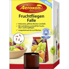 Aeroxon Fruit Fly Trap 3 Piece, Multi-Colour, 18x13x4 cm