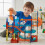 Magnetisches Bausteinset, 96 Teile, Kugelbahn-Spielzeug 5