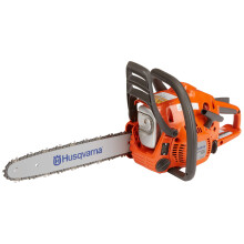 Husqvarna 120 Mark II 14 in. Gas Chainsaw, Orange/Gray