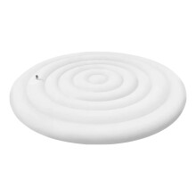 Inflatable Hot Tub Lid, Round, Foldable & Windproof Rain-Proof Spa Cover