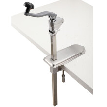 Lfhelper Heavy Duty Tin Opener, Bench Can Opener, Stainless Steel Desktop Can Opener for Commercial Kitchen Hotel Food Factory