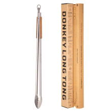 32" Heavy Duty Fire Tongs - Extra Long Log Grabber for Grill, Fire Pit, Pizza Oven & Campfire | Handmade South African Rust Resist