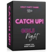 Catch Up! Girls Night 18+ Party Game - Spicy Thought Provoking Conversation Cards for Fun Girls Nights, Bachelorette and Adult Bir