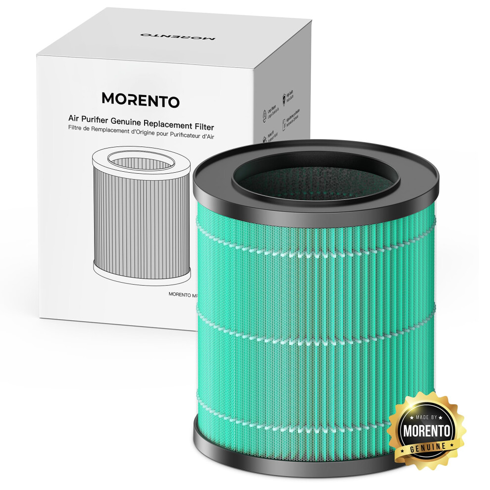 Morento Mr2566 Genuine Air Purifier Replacement Filter For Mr2566 Air Purifier, Pet Dander Version,1 Pack+3 Layers Filtration 87687736