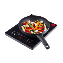 Sensio Home Electric Digital Induction Hob with 8 Temperature & Power Settings, 6 Cooking Modes, Timer, Overheat Protection, Auto