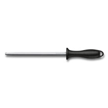 Victorinox Swiss Classic Sharpening Steel, with Plastic Handle, Sharpened Knife, Chrome-Plated