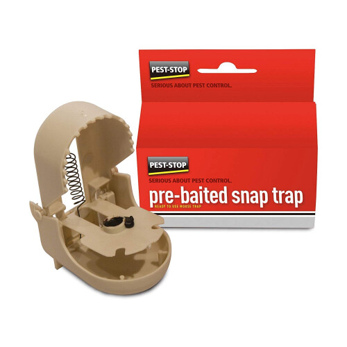2 X Pre-Baited Snap Trap for Mice (Boxed)