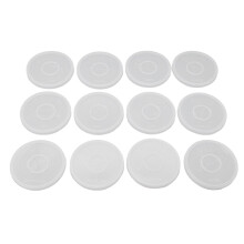 Twelve Constellations Coaster Molds: 12PCS Silicone Molds for Creative Cup Mat Projects