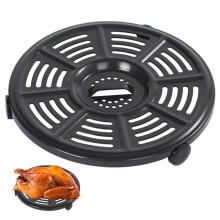 GCQ Air Fryer Accessories for Ninja AF100UK 3.8L 4 in 1 AF160UK 5.2L 6 in 1 AF150 Air Fryer, 8.2'' Round Food Grade Air Fryer Gril