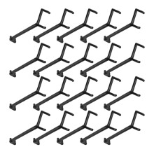 Laroal 20pcs Fruit Tree Spreader Plastic Bonsai Branch Trunk Spreader Modeling Tool Limb Spreader for Strong Spreading of Crotch A