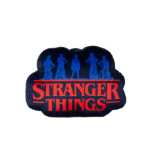 Stranger Things Officially Licensed Cushion | Super Soft Reversible 2 Sided, Flames Design | Perfect For Any Bedroom, Sofa or on t