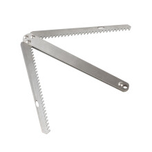 KVMORZE Aquatic Weed Cutter for Lakes and Ponds, Stainless Steel Folding Weed Razor for Removing Water Plants, Weed Rake Aquatic P