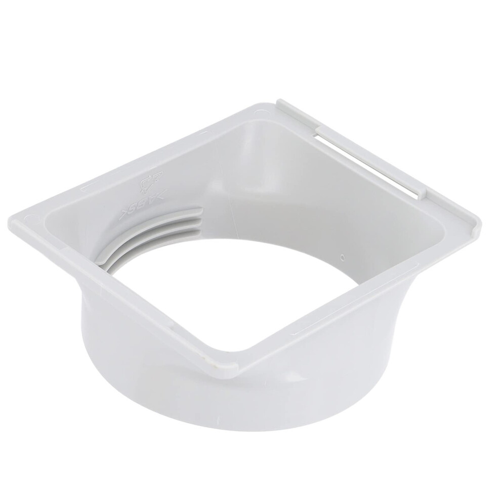 Portable Air Conditioner Square Interface Exhaust Hose Connector, Air Conditioner Vent Adapter Exhaust Hose Coupler For 150Mm / 5. 63741414