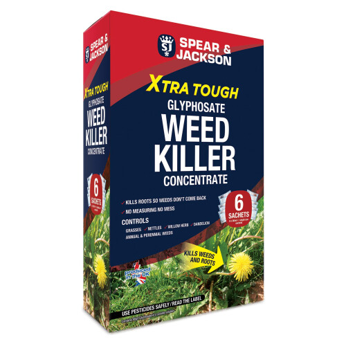 Spear & Jackson Spear & Jackson Weed Killer 6 x 80ml sachets, Multi