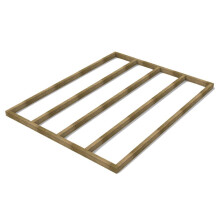 Forest Garden 8 x 6 Wooden Shed Base for Forest Overlap Sheds |Pressure Treated Wood|15 Year Anti-Rot Guarantee