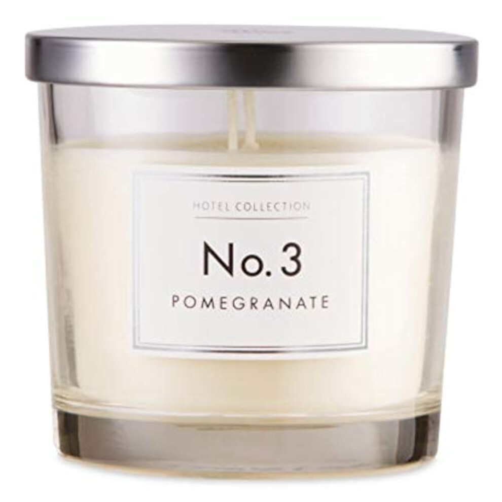 Hotel Collection Aldi Pomegranate No 3 Fragranced 2 Wick Candle 43803156