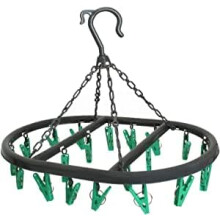BozexPro 20pcs Clothes Pegs-Oval Sock Dryer Pegs, Sock Dryer For Washing Line- Plastic Washing Line Laundry Drip Hanger (1pc)