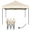 Automatic Pop-Up Garden Tent, 3x3m, Beige, Steel Frame 7