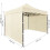 Automatic Pop-Up Garden Tent, 3x3m, Beige, Steel Frame 10