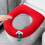 Coussin de siège de toilette doux et épais, lavable et réutilisable 3