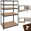 Lagerregal - schwarz 180x100x60 Bigstreen 3