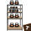 Lagerregal - schwarz 180x100x60 Bigstreen 10