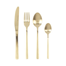 Russell Hobbs Vienna 16 Piece Cutlery Set – 18/0 Stainless Steel Silverware, Service for 4, Forks, Knives, Tablespoons and Teaspoo