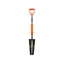 Faithfull INSDRAIN Drainage Shovel with YD Handle, Orange