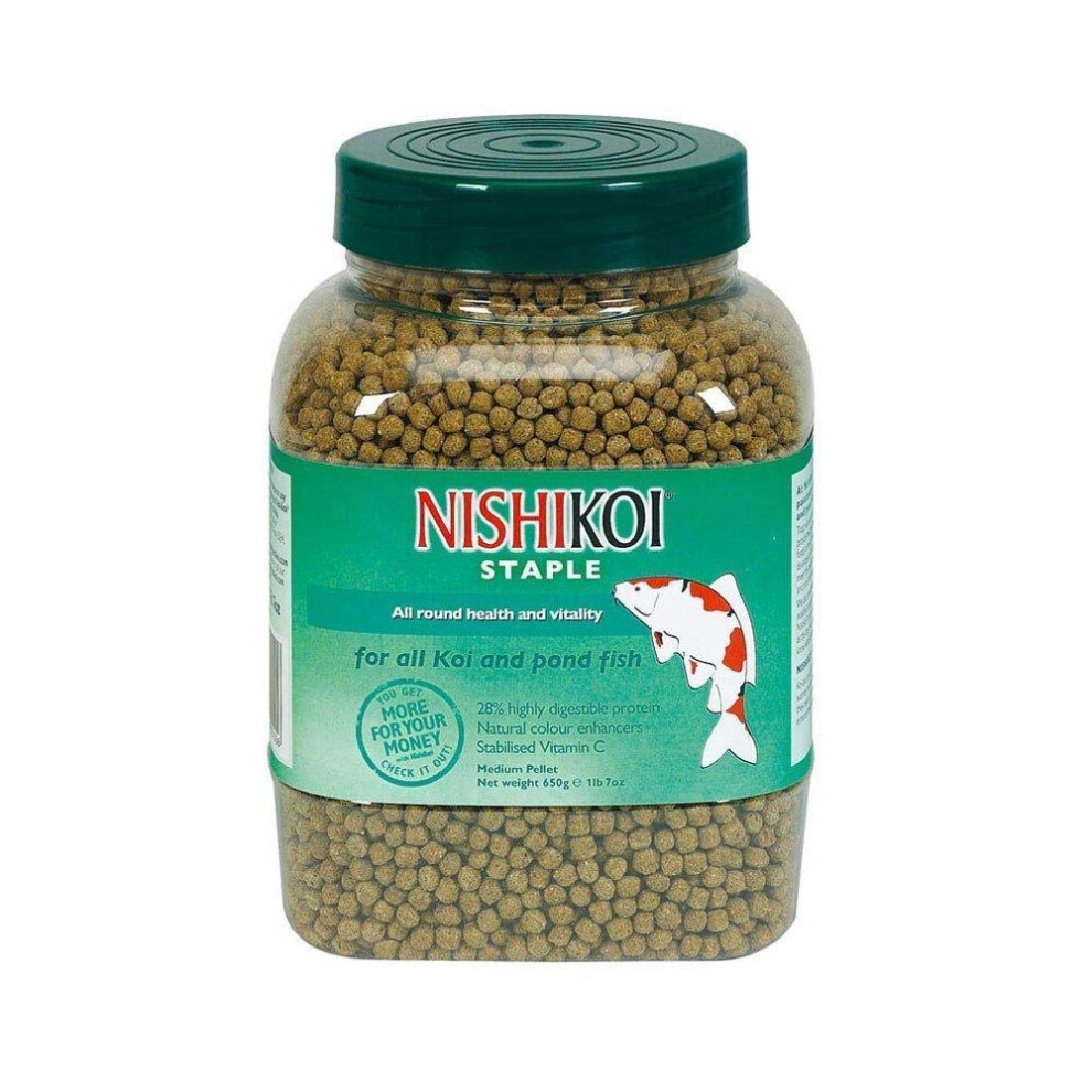 Nishikoi Staple Food Small Pellet (20),650G