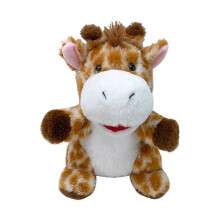 (Deer) Hand Puppets Bear Puppet,25cm Animal Hand Puppets for Kids with Movable Mouth