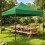 Automatic Pop-Up Garden Canopy Tent, 3x3m, Green 3
