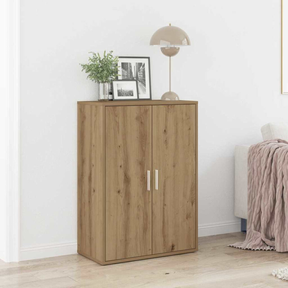 Vidaxl Sideboard Artisan Oak 60 X 31 X 84 Cm Engineered Wood