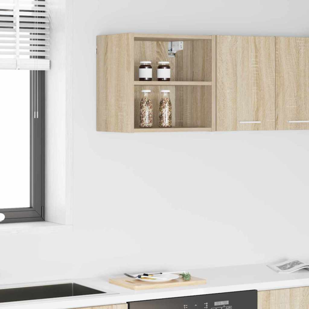 Vidaxl Hanging Cabinet Sonoma Oak 40 X 29.5 X 40 Cm Engineered Wood