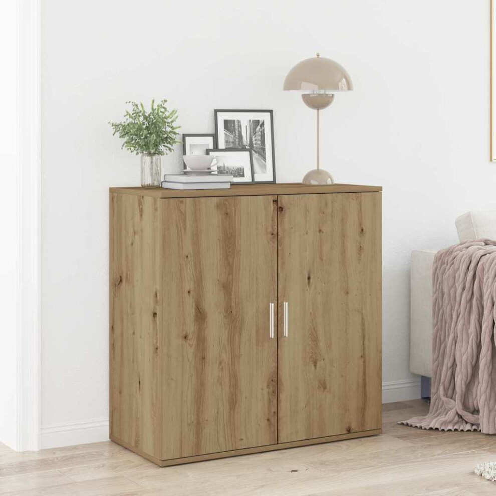 Vidaxl Sideboard Artisan Oak 79 X 38 X 80 Cm Engineered Wood