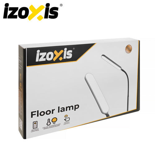 LED-Stehlampe 180 cm, Schwarz, Fernbedienung, Timer 1