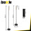 LED-Stehlampe 180 cm, Schwarz, Fernbedienung, Timer 4