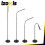 LED-Stehlampe 180 cm, Schwarz, Fernbedienung, Timer 13