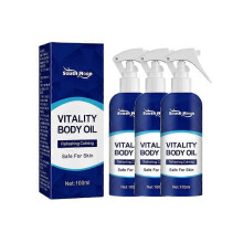 (3PCS) 1-5x Vitality Body Oil, Refreshing Dry Body Oil Spray, Skin Moisturizer, Joint Care Spray, Body Oil For Pleasant Smell & Refreshment